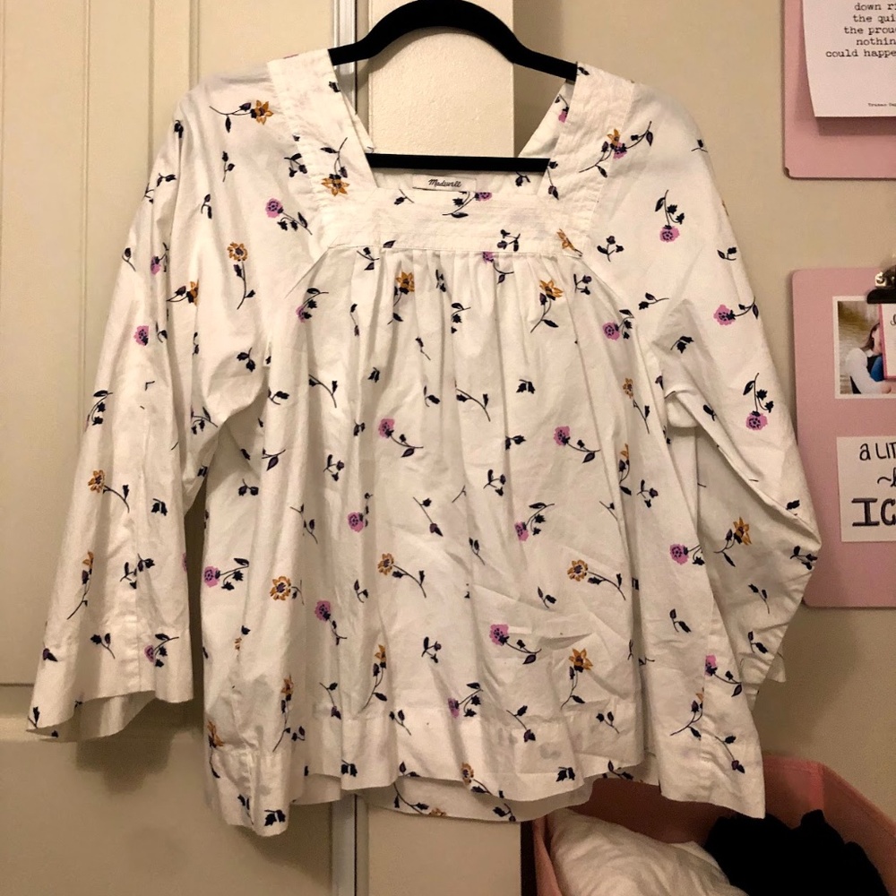 Floral Madewell top